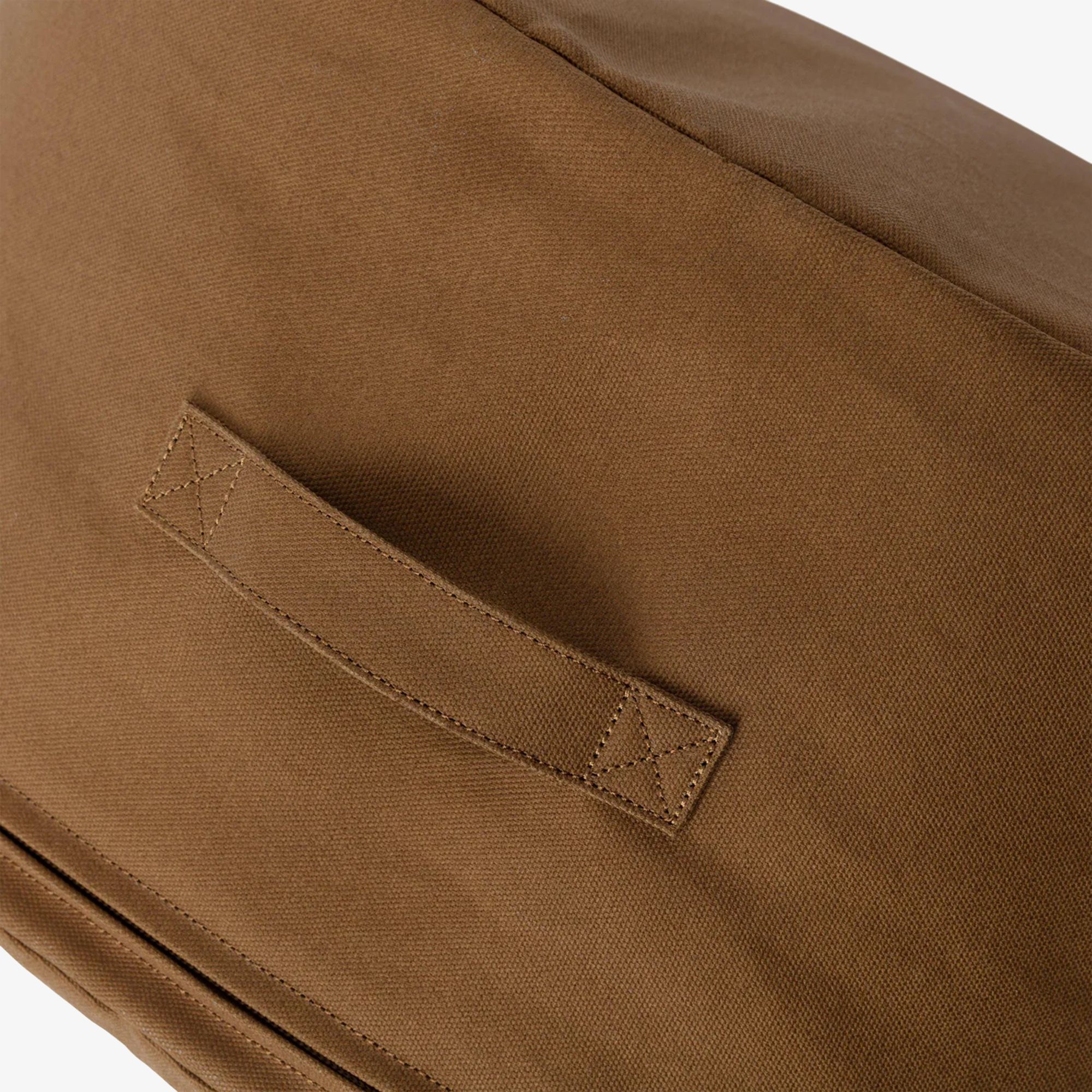 Canvas Pouf 'Hamilton Brown'