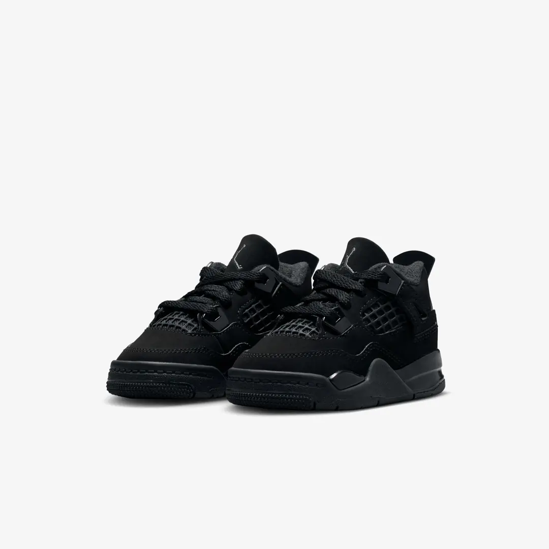 Air Jordan 4 Retro 'Black Cat' (TD) - WUNDER
