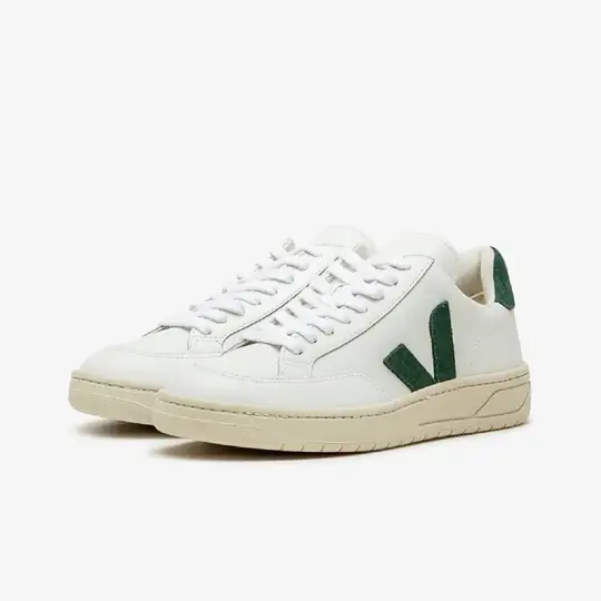 V-12 Leather 'White & Cyprus' (W) - Görsel 4