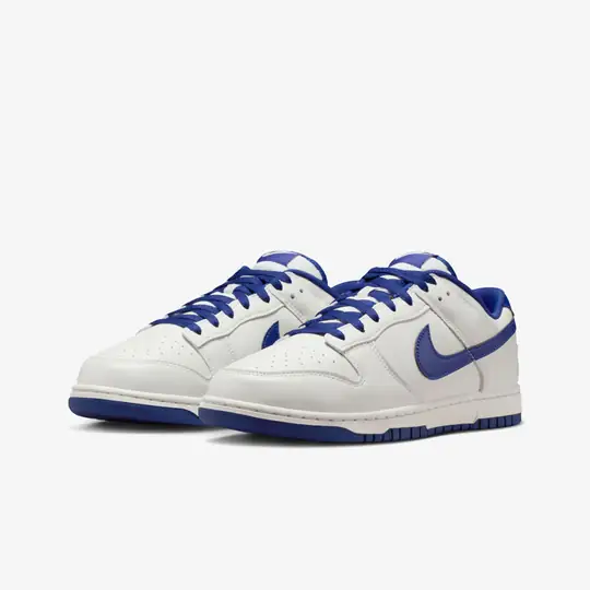 Nike Nike Mavi Dunk Low Retro 'Summit White Deep Royal Blue' Wunder'de! Mavi - 5. görsel