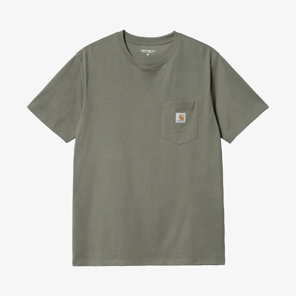 S/S Pocket T-Shirt 'Smoke Green'