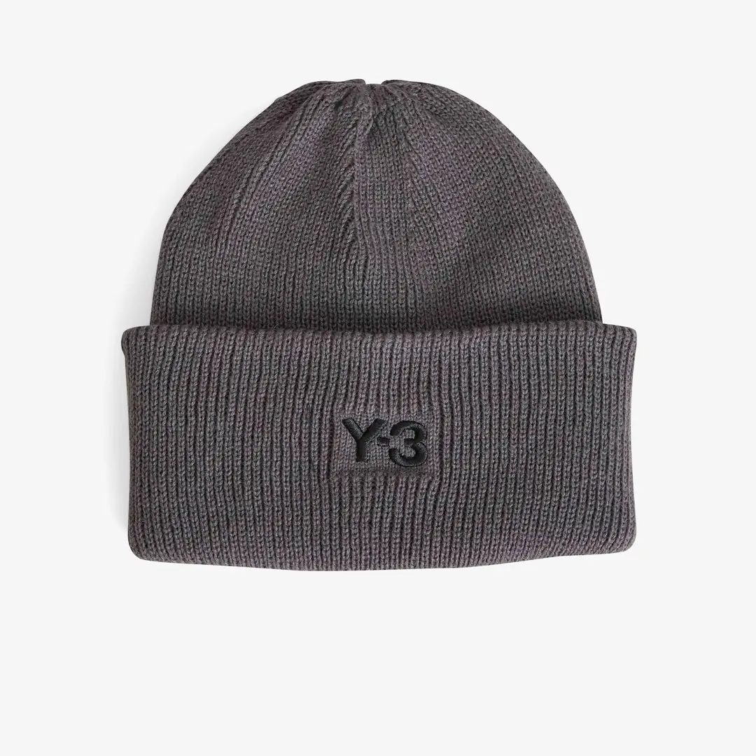 Y-3 Classic Knitted Beanie 'Grey' - WUNDER