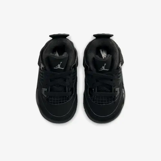 Jordan Siyah Jordan Air 4 Retro 'Black Cat' (TD)