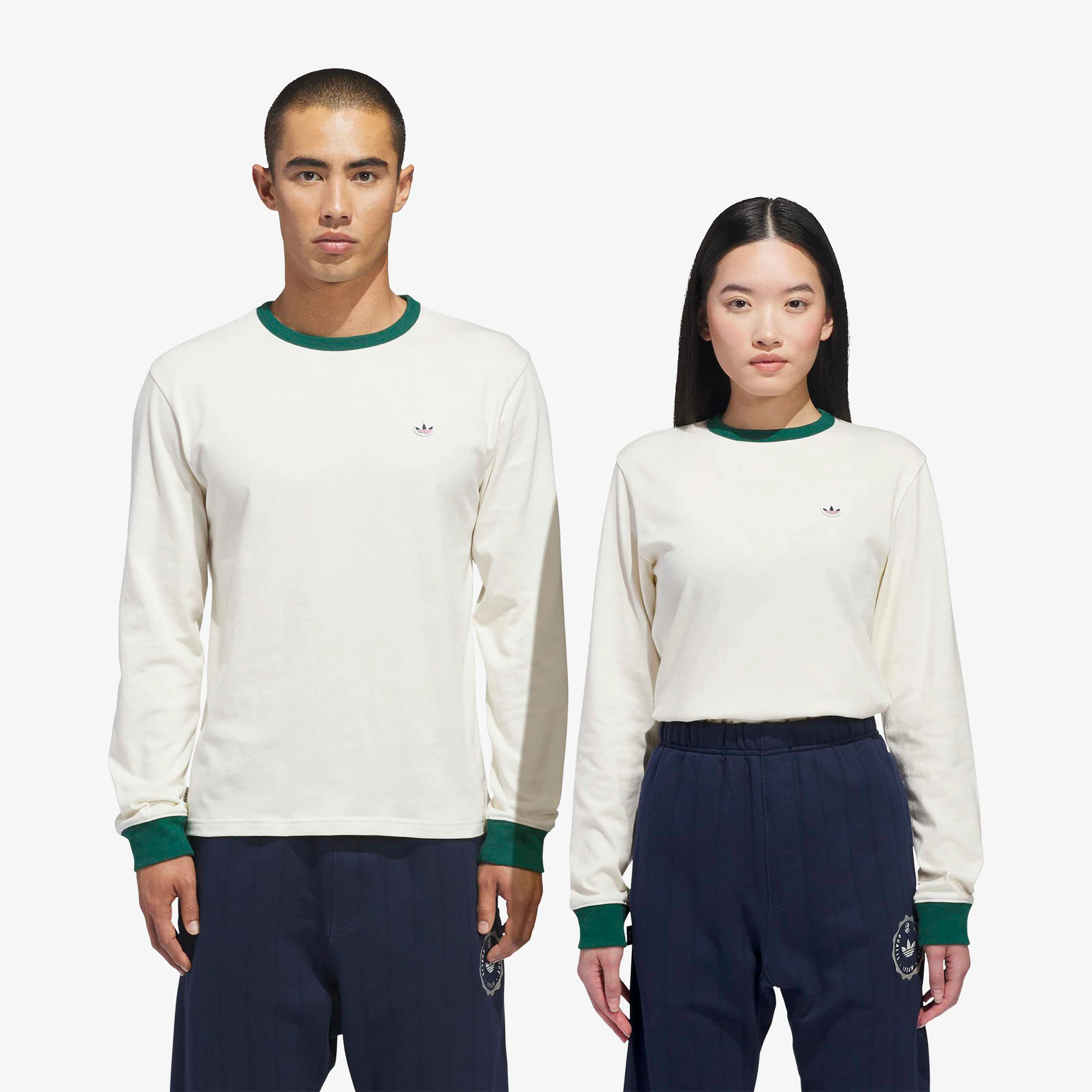 adidas x Clot RIB Long-sleeve Top by Edison Chen 'Cream White'