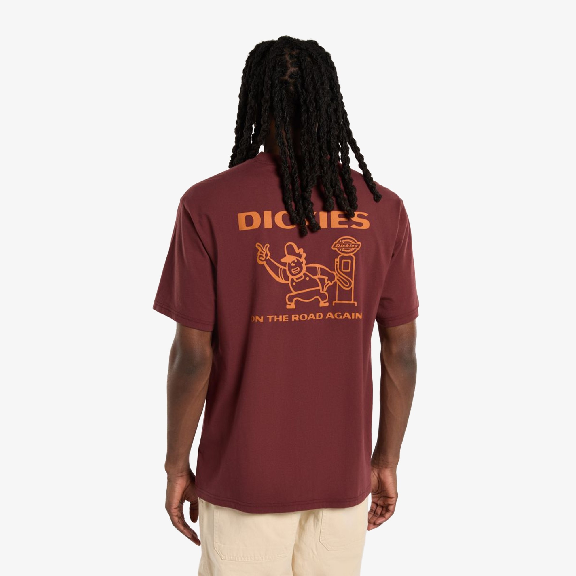 Burns T-Shirt 'Bordeaux'
