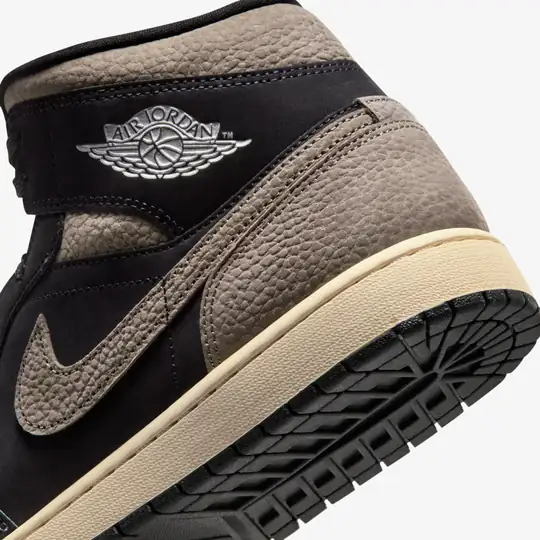 Jordan Air Jordan Kahverengi 1 Mid SE 'Olive Grey' Wunder'de! Kahverengi - 9. görsel