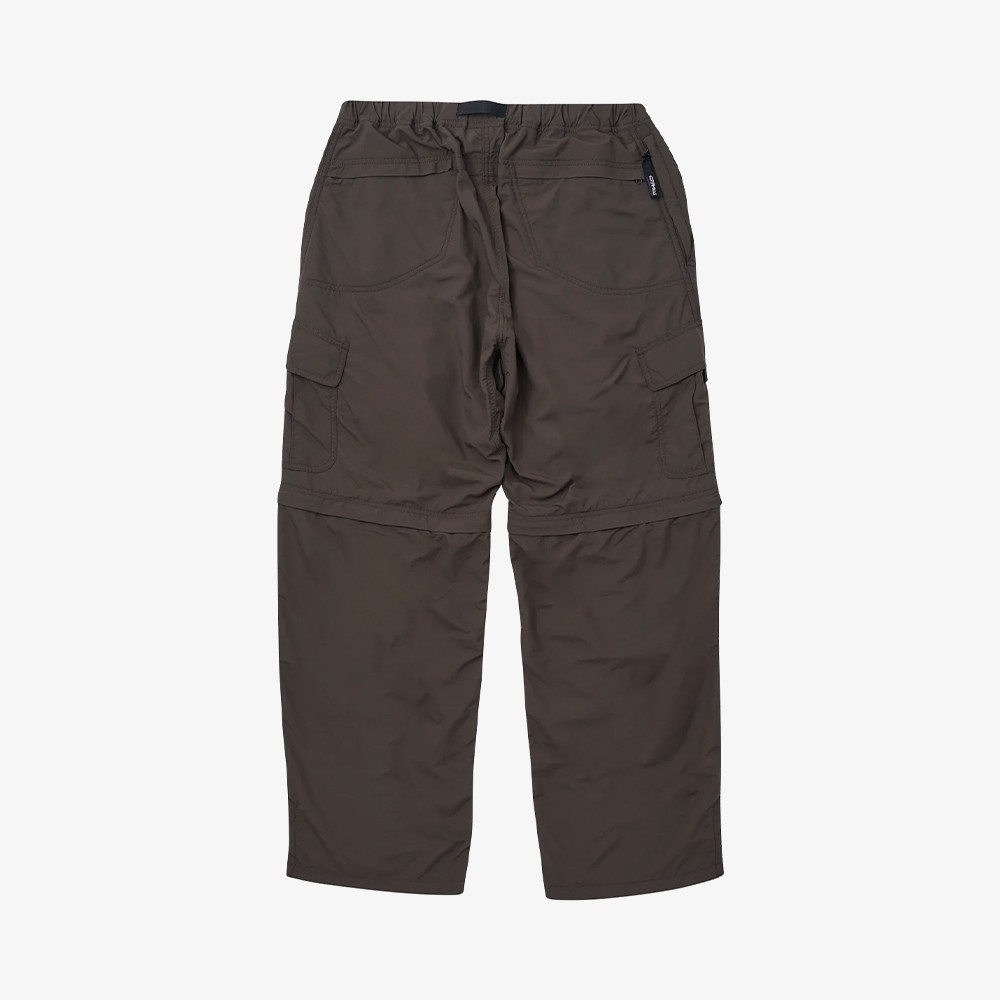 Convertible Micro Ripstop Pant 'Deep Brown'