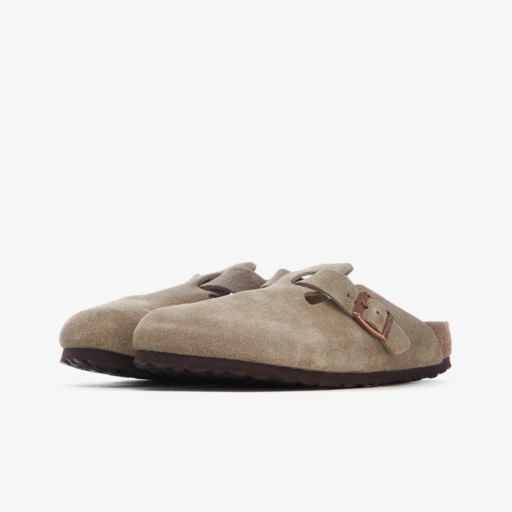 Boston Suede Leather 'Taupe'