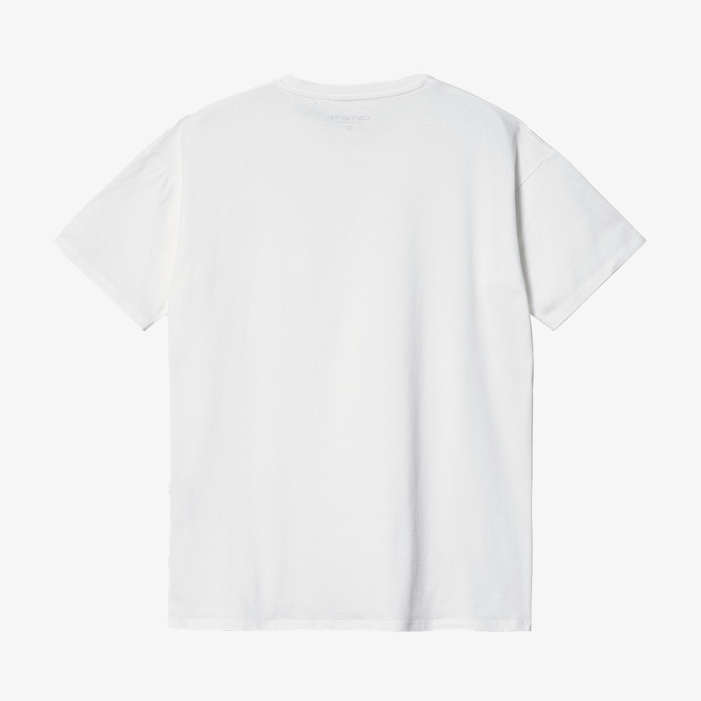 W' S/S Pocket T-Shirt 'White'