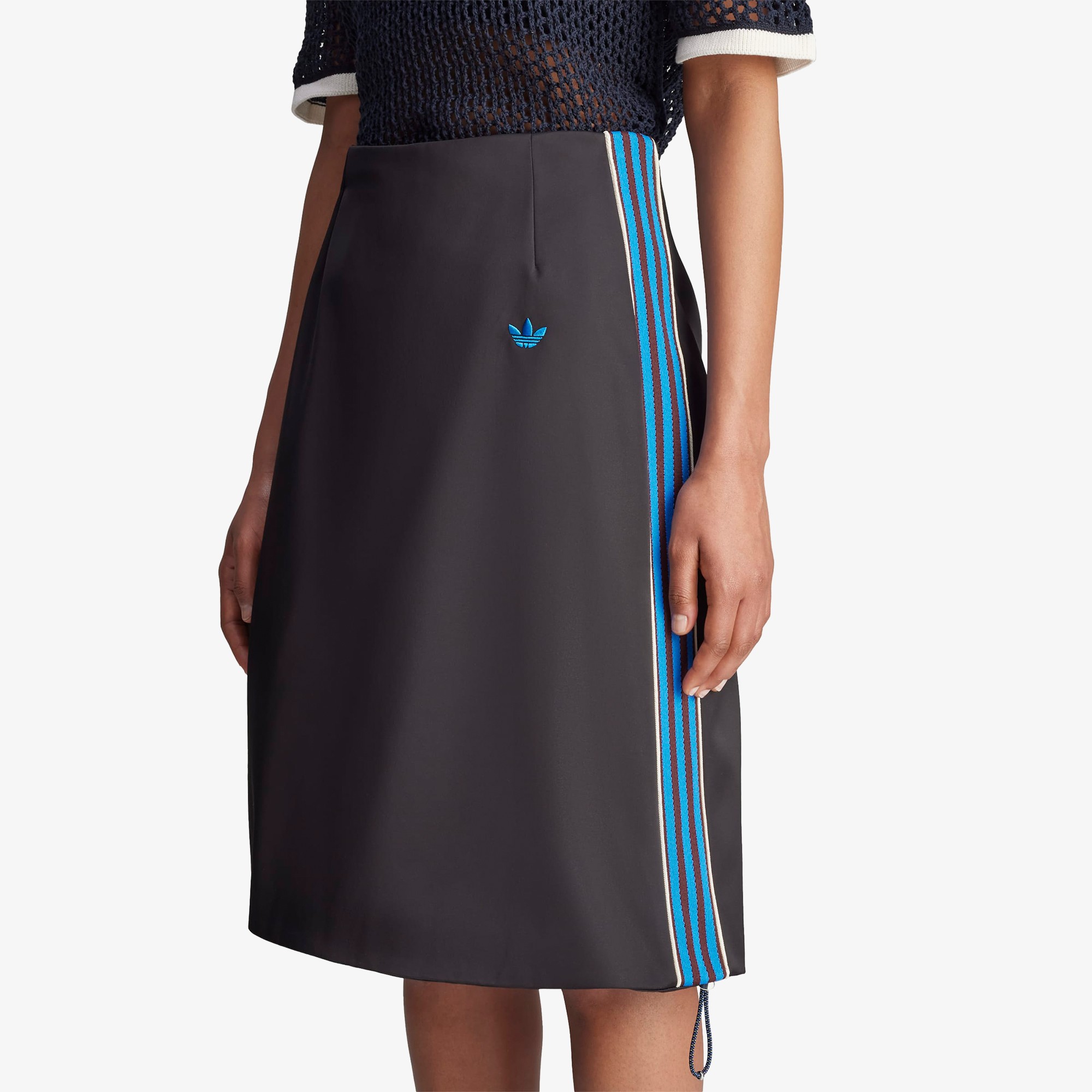 Wales Bonner x adidas Satin Skirt 'Black'