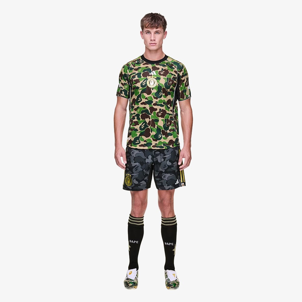 BAPE x adidas FB Shorts 'Black'
