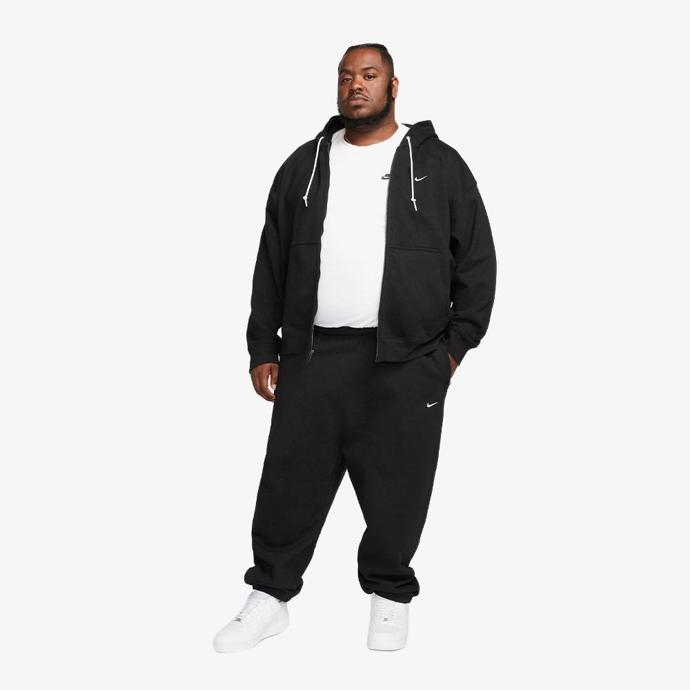 Solo Swoosh Fleece Pants 'Black'