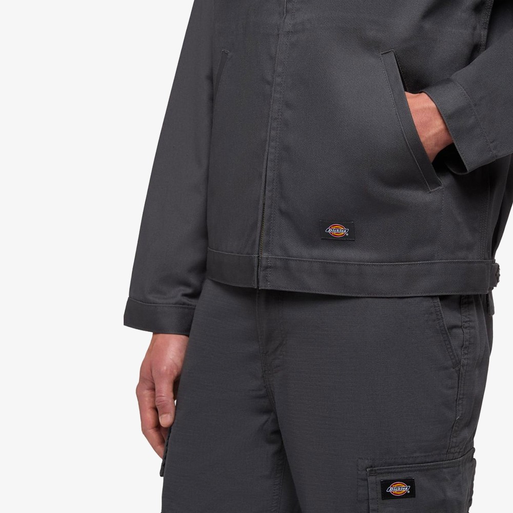 Unlined Eisenhower Jacket 'Charcoal Grey'