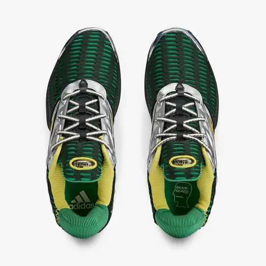 adidas x Brain Dead Climacool 2 'Green Metallic Silver' - Görsel 7
