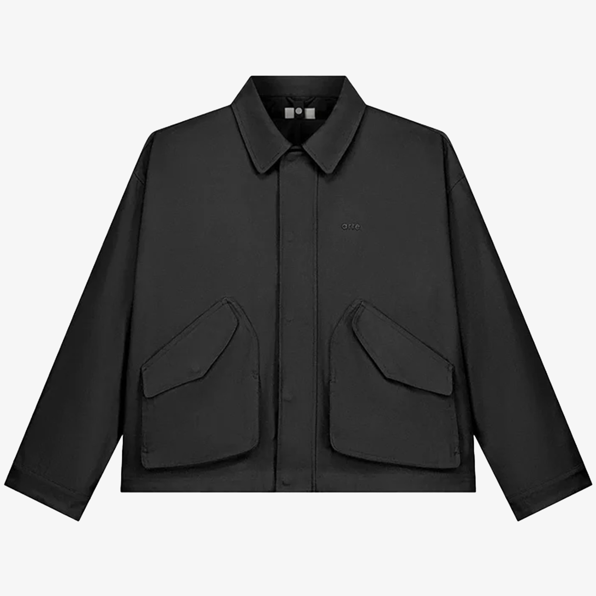 Inclined Pocket Jacket 'Black'