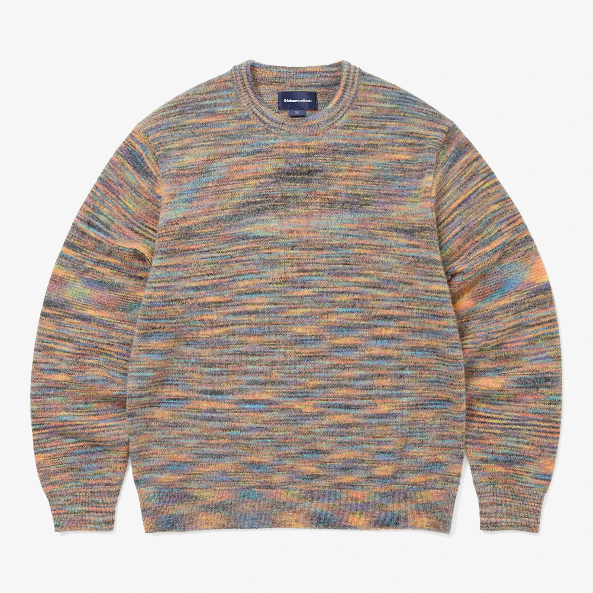 Static Knit Sweater 'Rainbow'