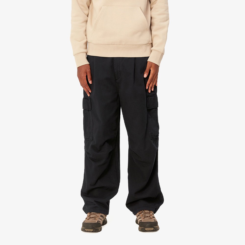 Cole Cargo Pant Organic 'Black Garment Dyed'