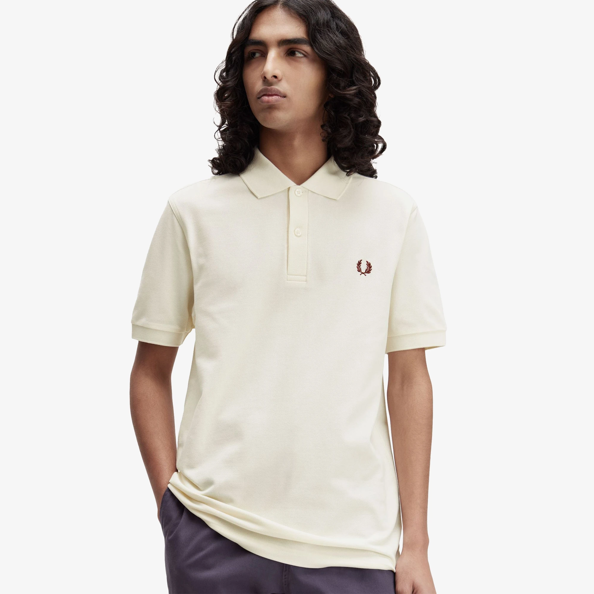Polo Shirt 'Ecru'