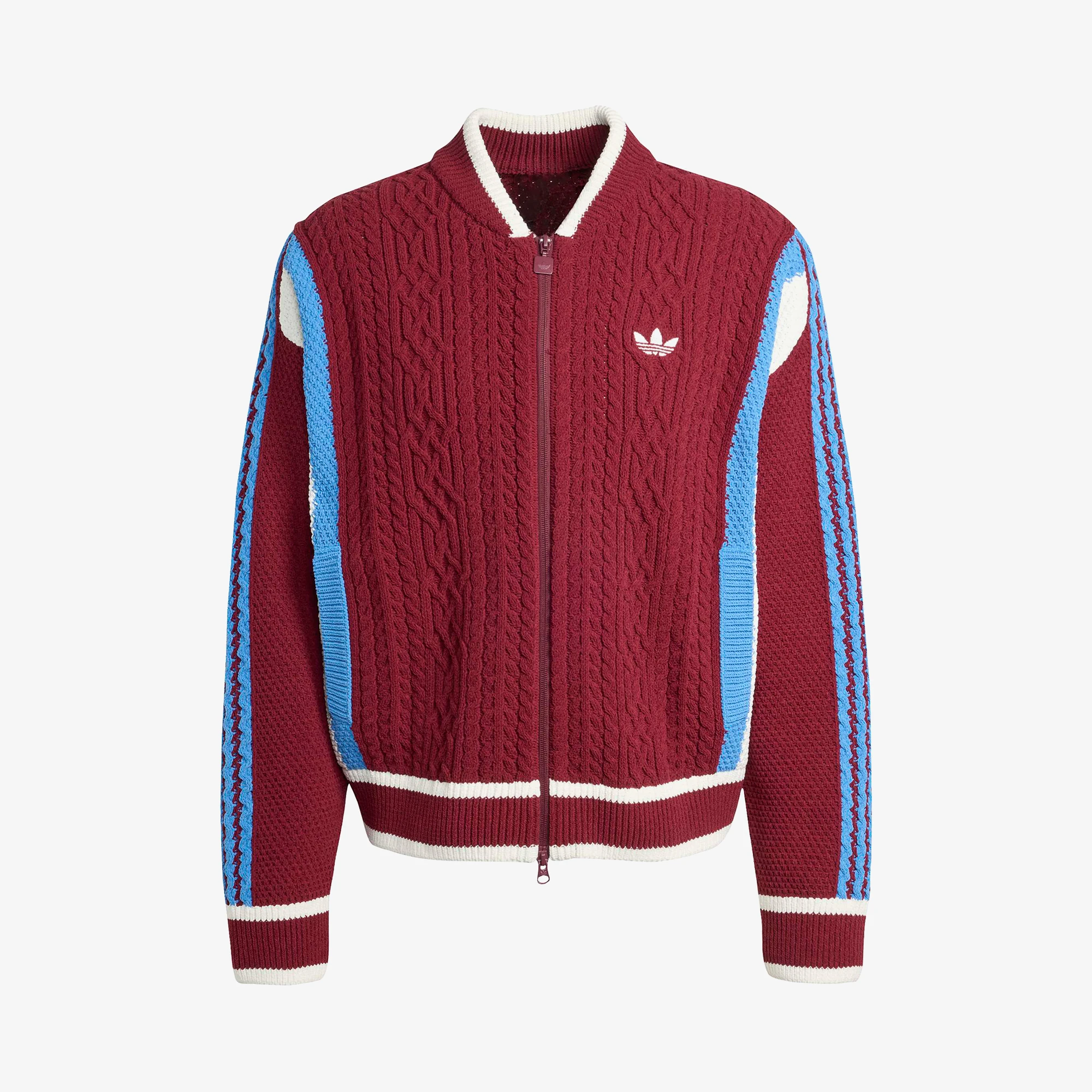 Retro Remix Cardigan 'Shadow Red'