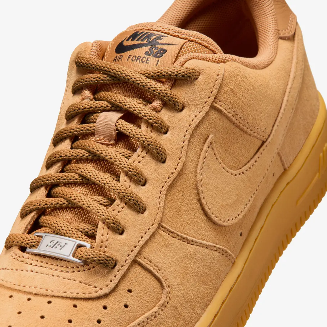 Nike SB x Air Force 1 'Wheat' - WUNDER