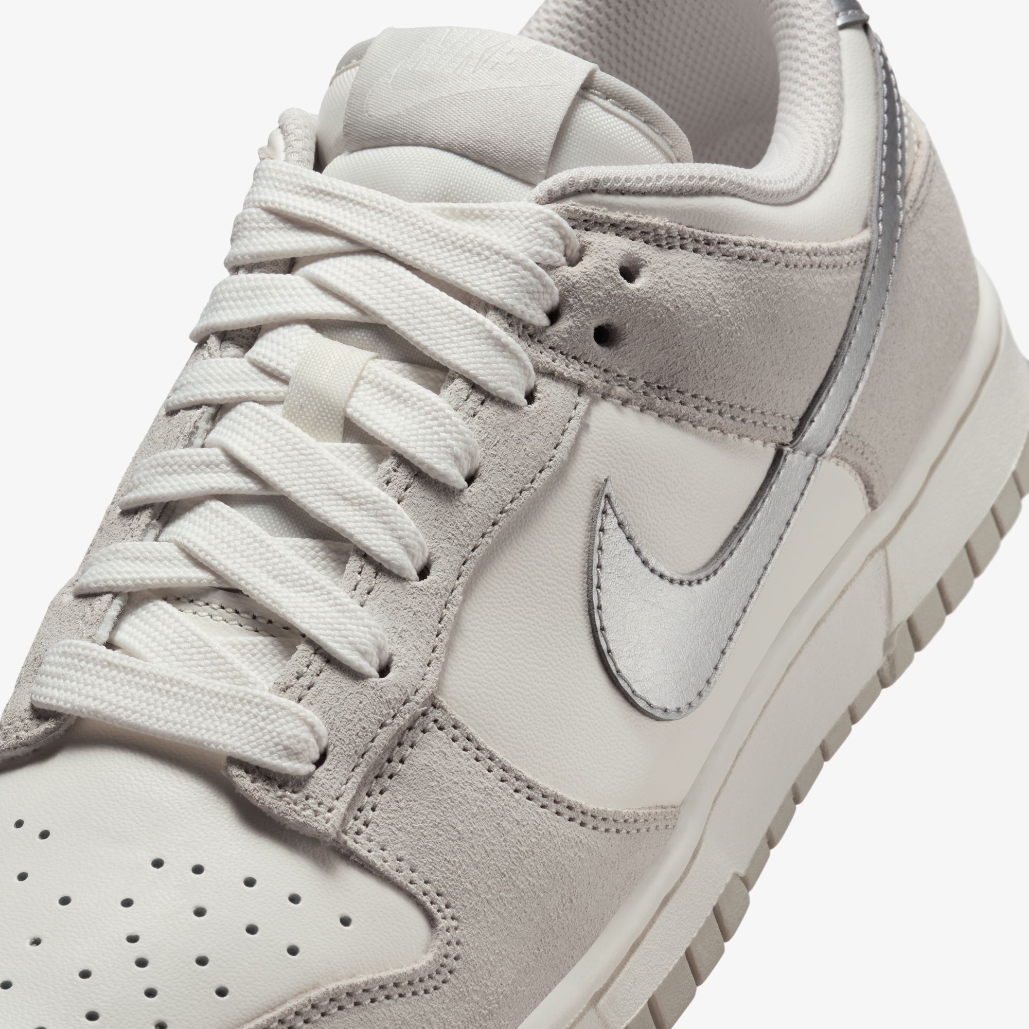 Dunk Low 'Silver Swoosh'
