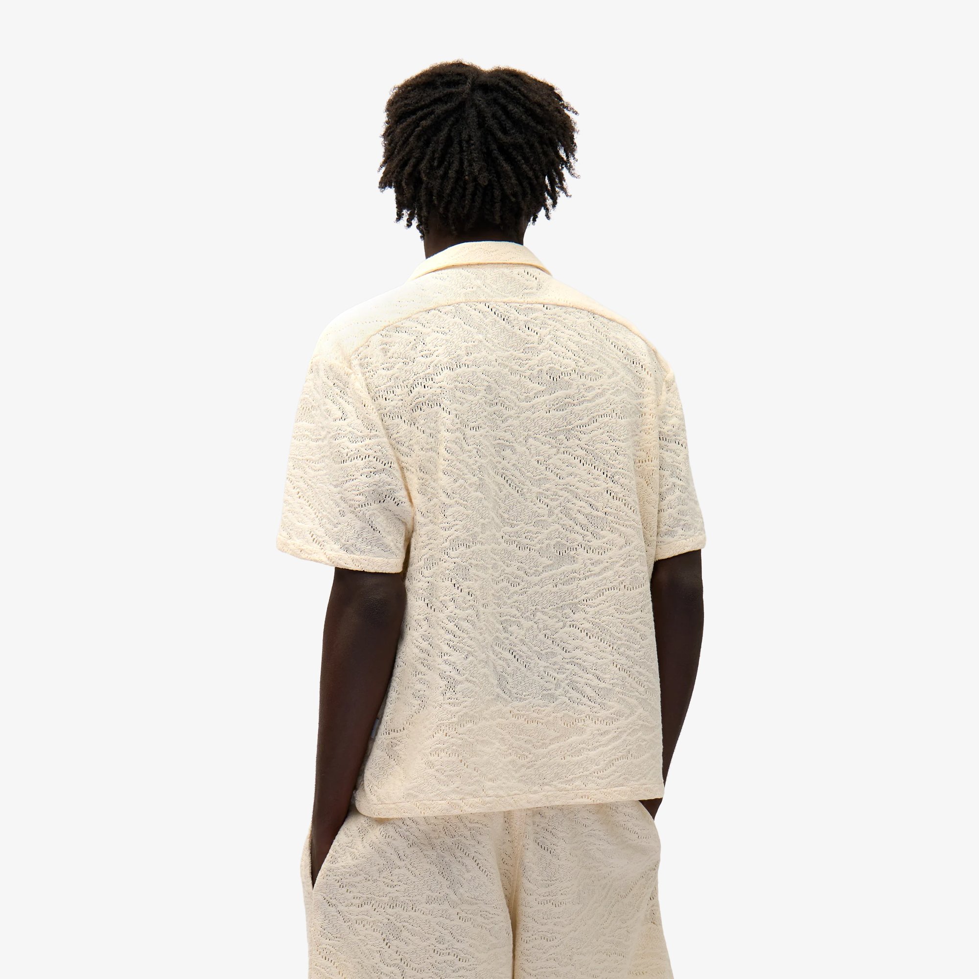 Crochet Shirt 'Cream'