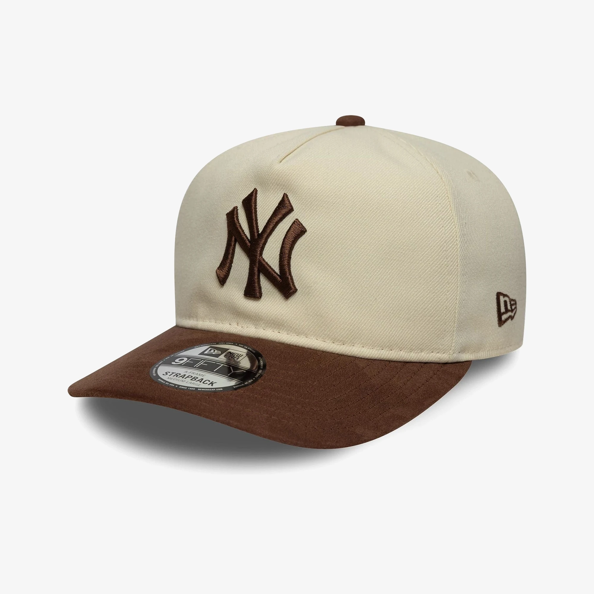 New York Yankees Suede Visor 9FIFTY A-Frame Snapback Cap 'Light