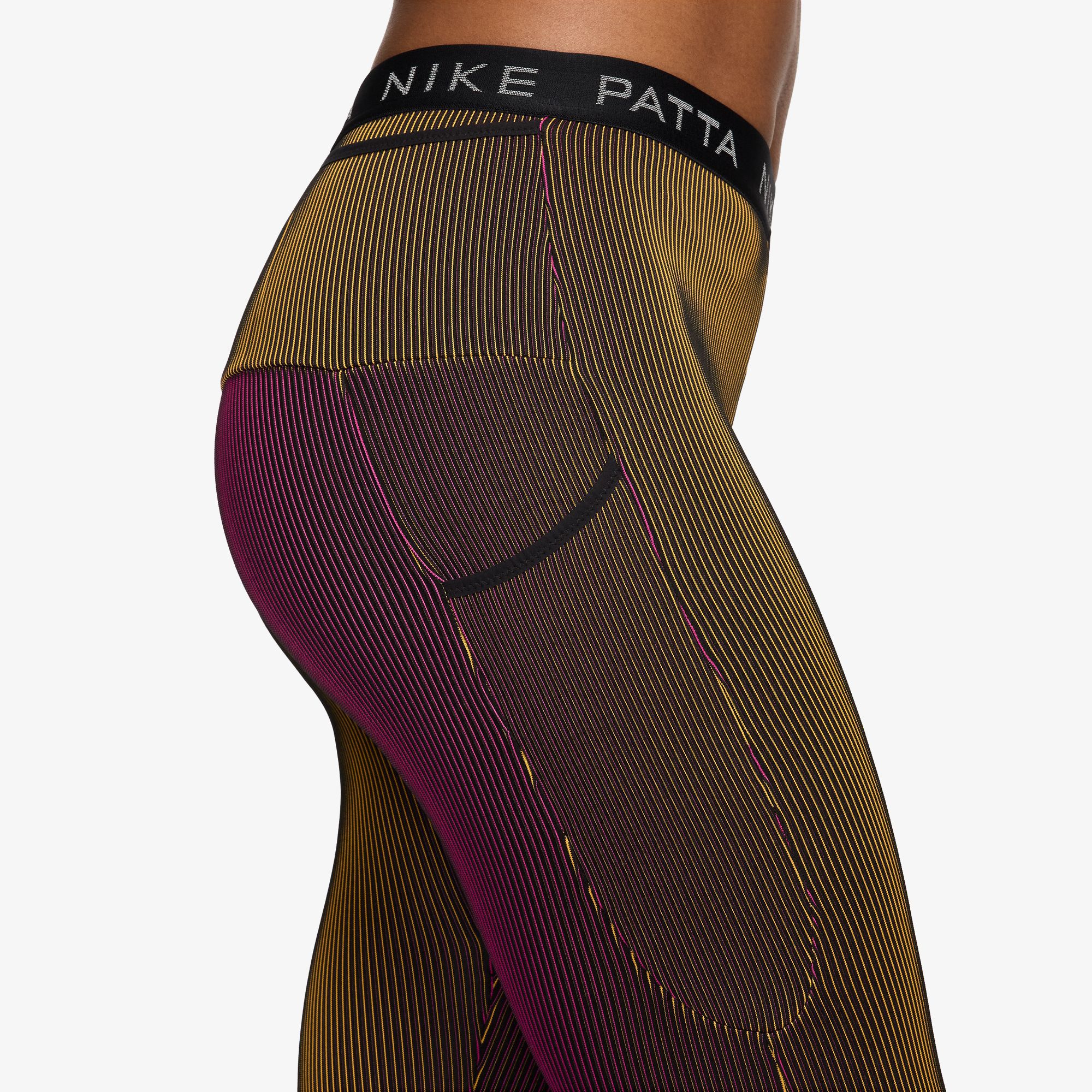 Nike x Patta Legging 'Black & Fireberry'