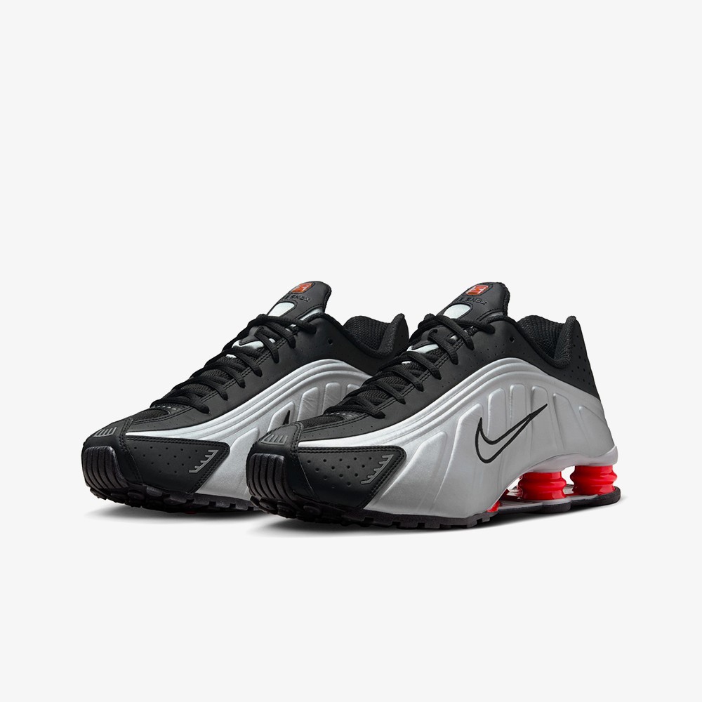 Shox R4 Black 'Metallic Silver'