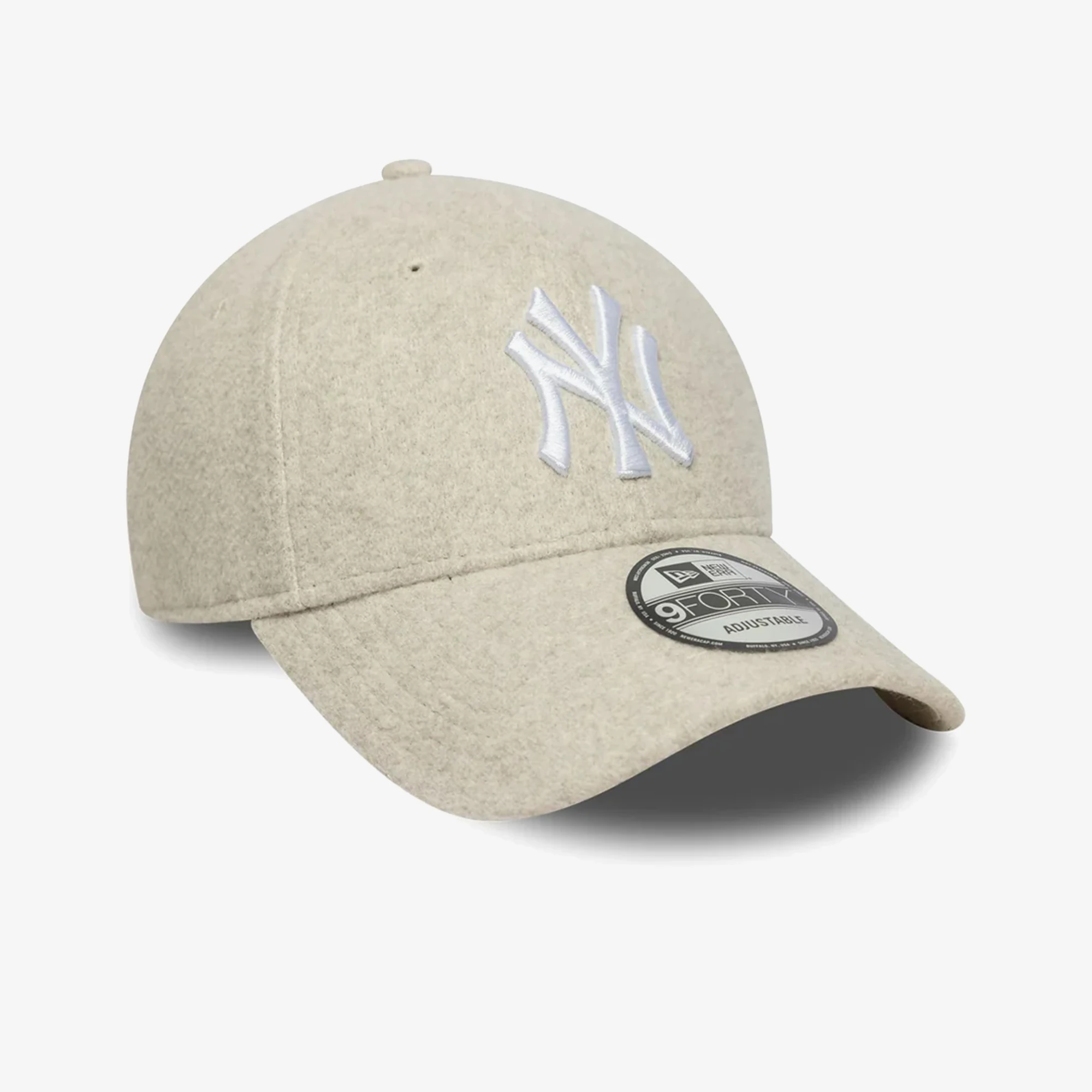 New York Yankees Melton Wool 9FORTY Cap 'Beige'