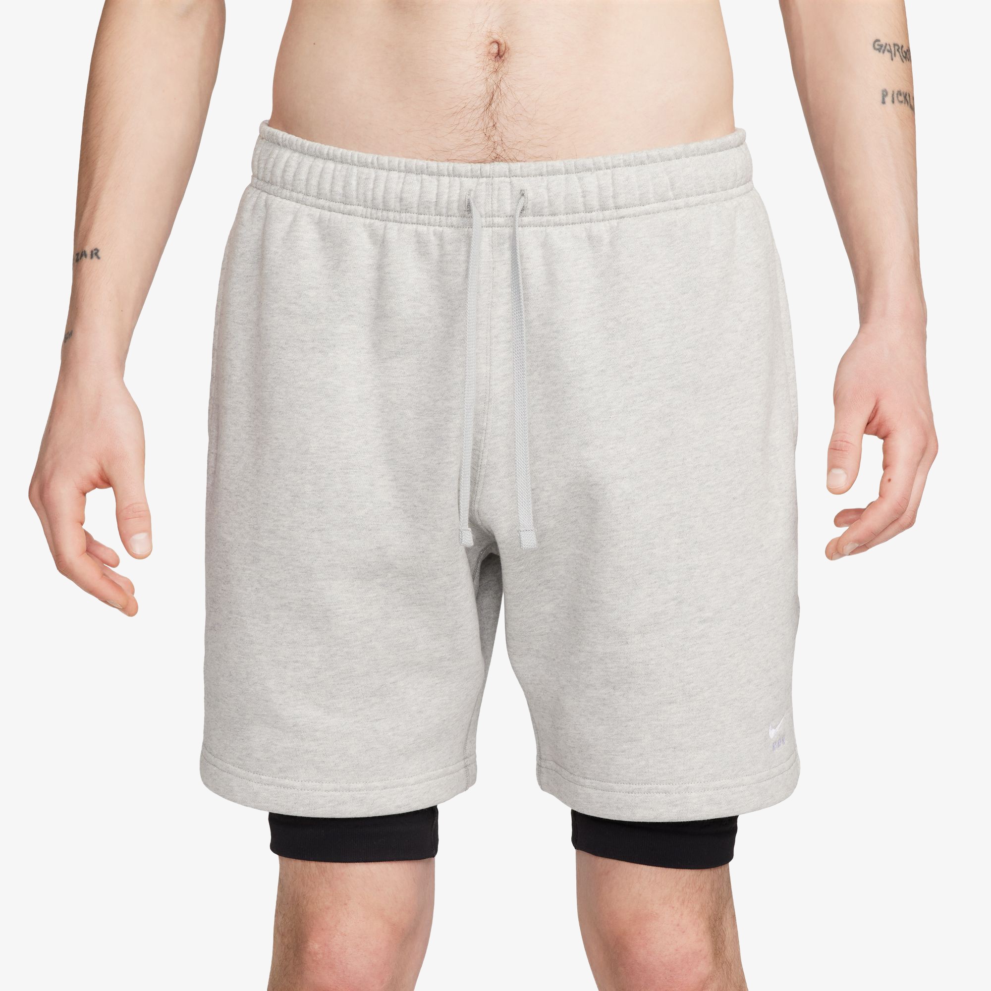 Nike x MMW 3-in-1 Shorts 'Grey Heather'