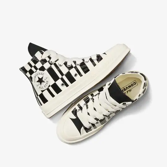 Chuck 70 Hi 'Checkered' - Görsel 4