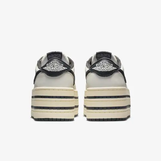 Jordan Air Jordan Krem 1 Low Triple Stack 'Sail Coconut Milk' (W) Wunder'de! Krem - 6. görsel