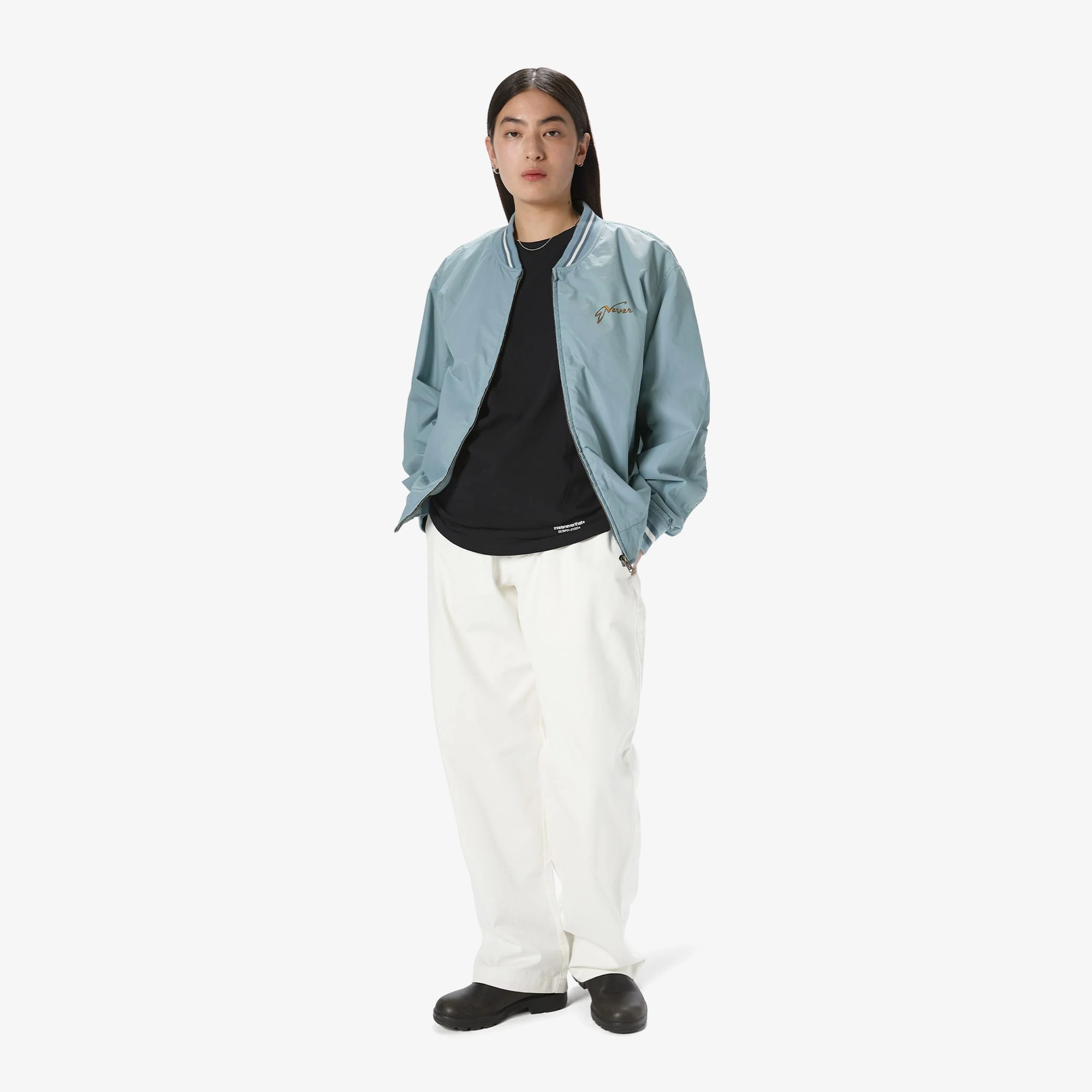 Faded Stadium Jacket 'Blue'