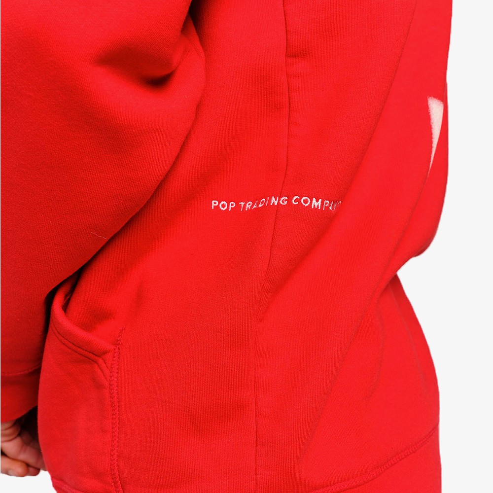 Blurred Logo Sweat 'Goji Berry'