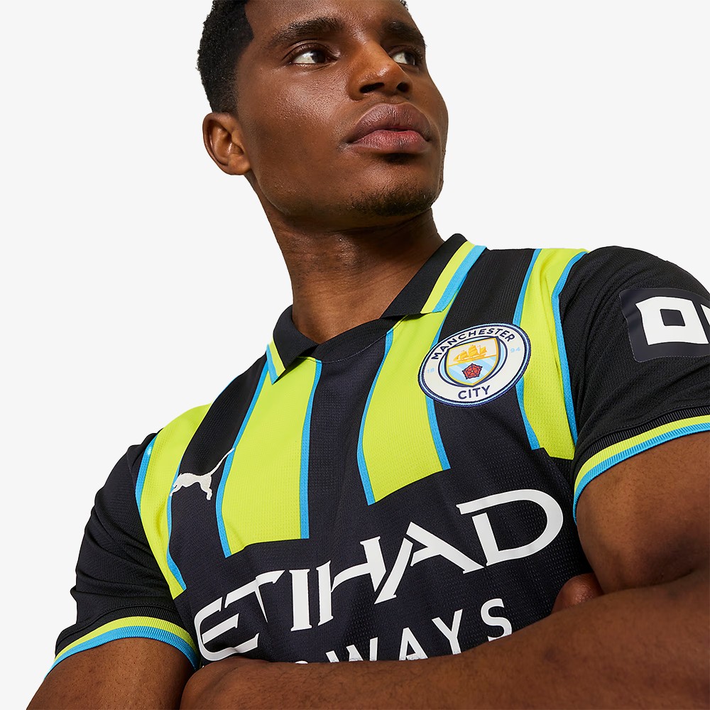 Manchester City Away Jersey 24/25 'New Navy Yellow'