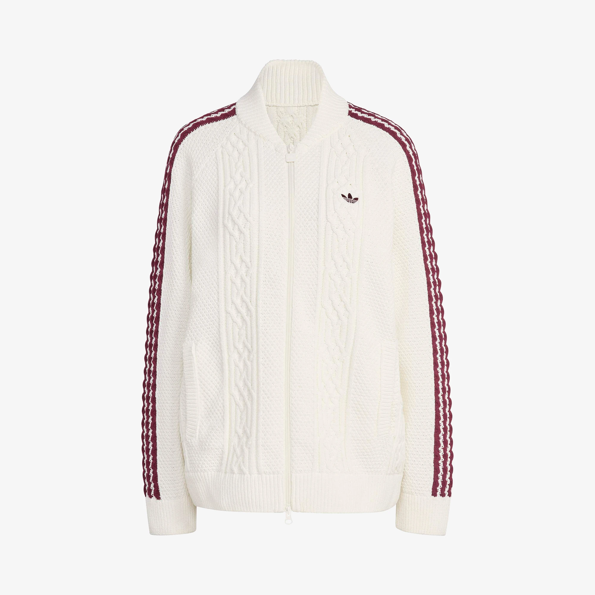 Archive Cutline Knit Track Top 'Off White'