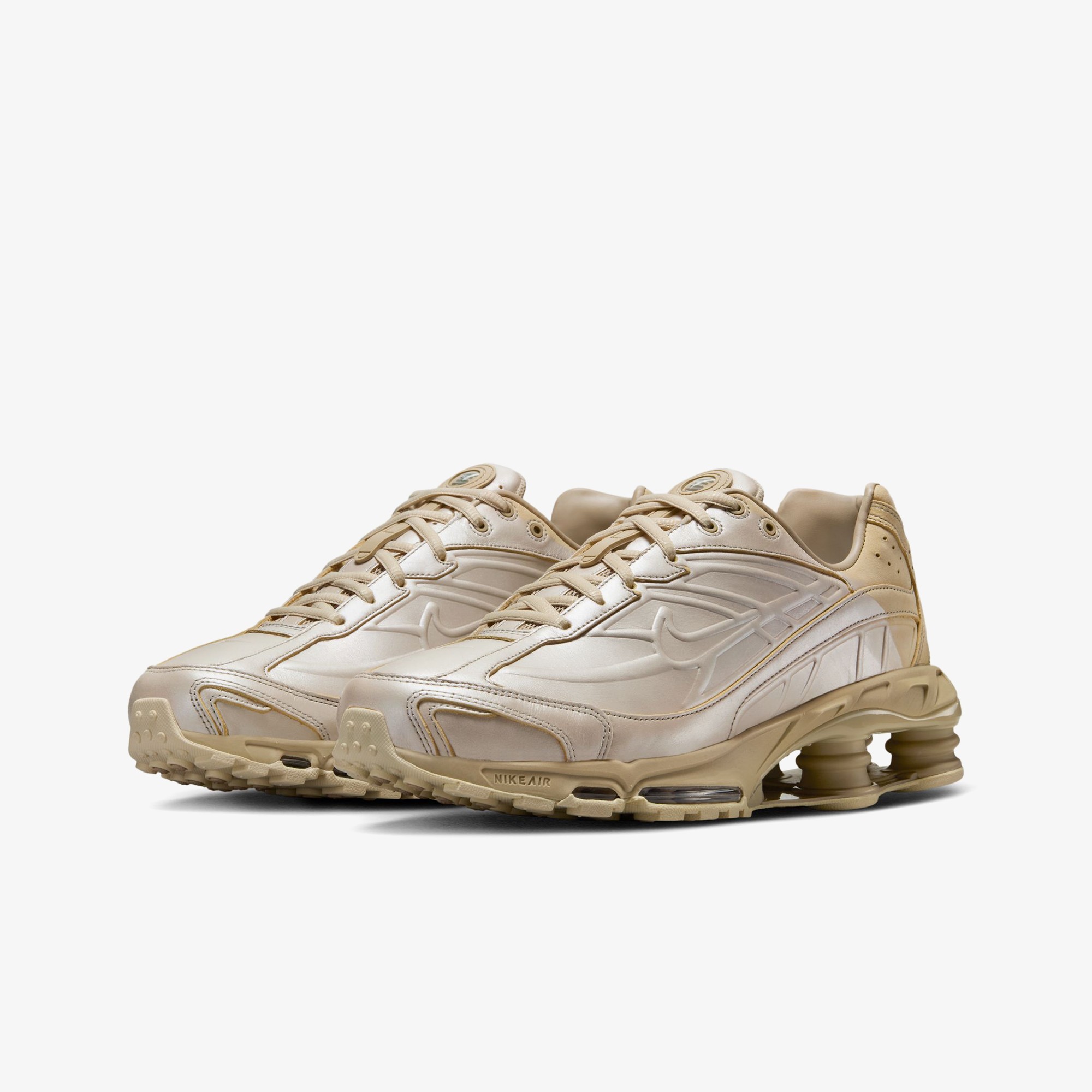 Shox Ride 2 'Metallic Silver and Desert Khaki'
