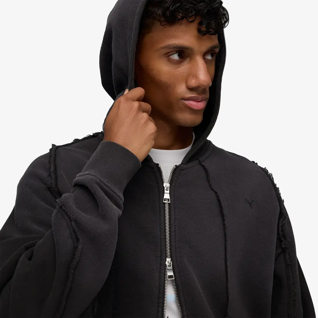 Puma CLRT 2G Full-Zip Hoodie 'Black' - WUNDER