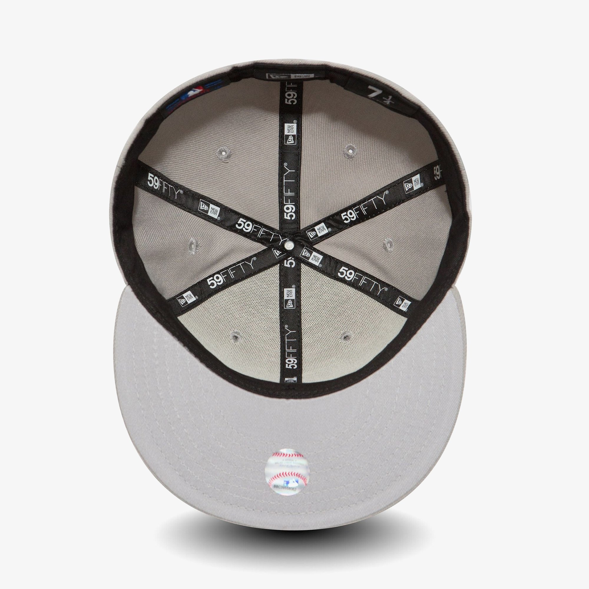 LA Dodgers 59FIFTY Cap 'Gray White'