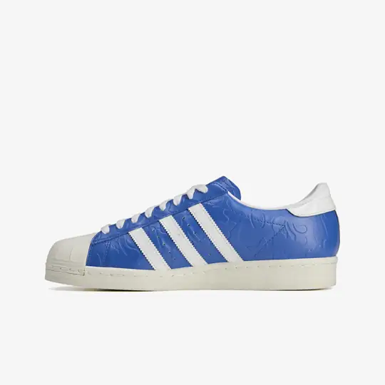 adidas x BAPE Superstar V 'Blue' - Görsel 3
