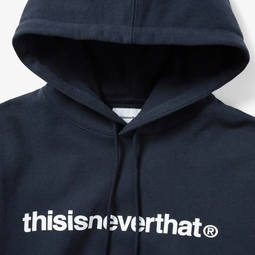 thisisneverthat T-Logo LT Hoodie 'Navy' - WUNDER