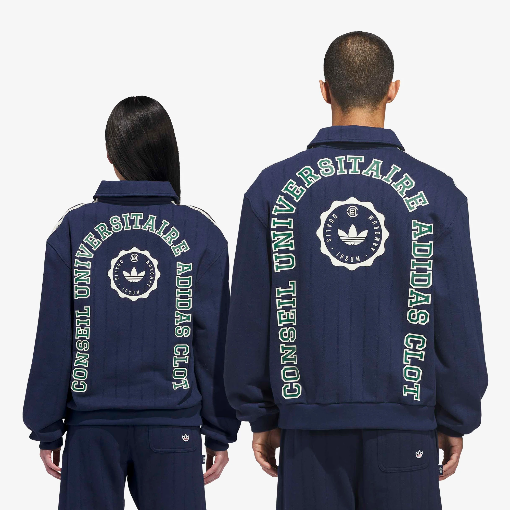 adidas x Clot Quarter Zip 'Night Indigo'