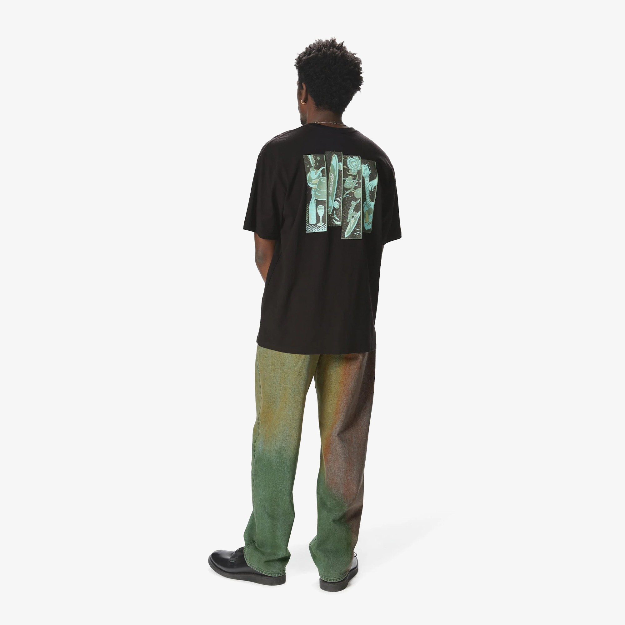 4 Panels Tee 'Off Black'