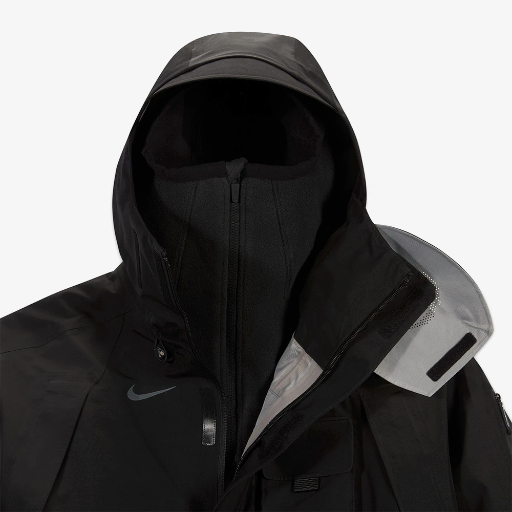 Travis Scott CACT.US CORP x Nike M NRG BH Jacket 'Black' WUNDER