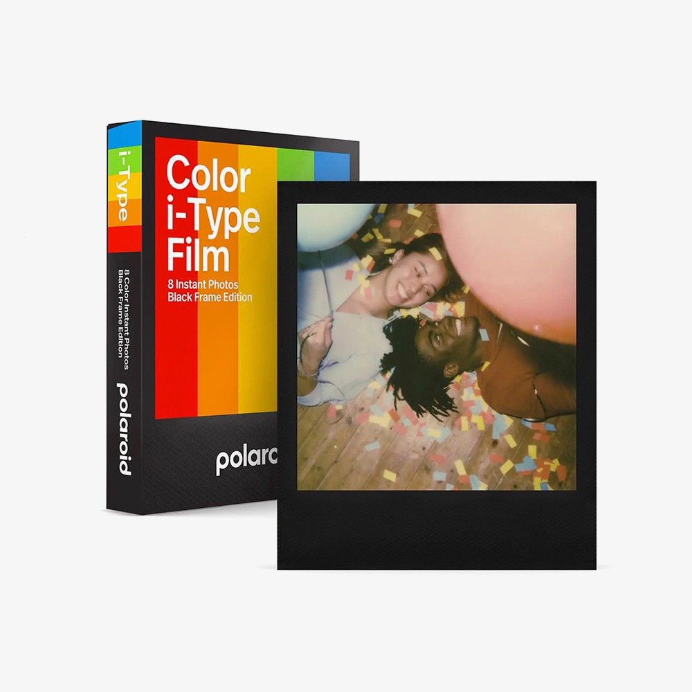 Polaroid Color Film For I-Type Black Frame Edition