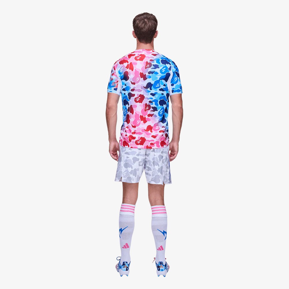 BAPE x adidas FB Jersey 'Shock Blue'