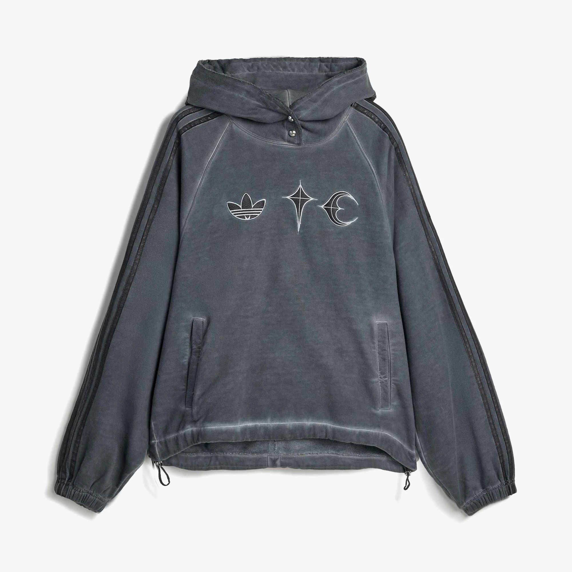 adidas x Thug Club Sweat Hoodie 'Black' - WUNDER