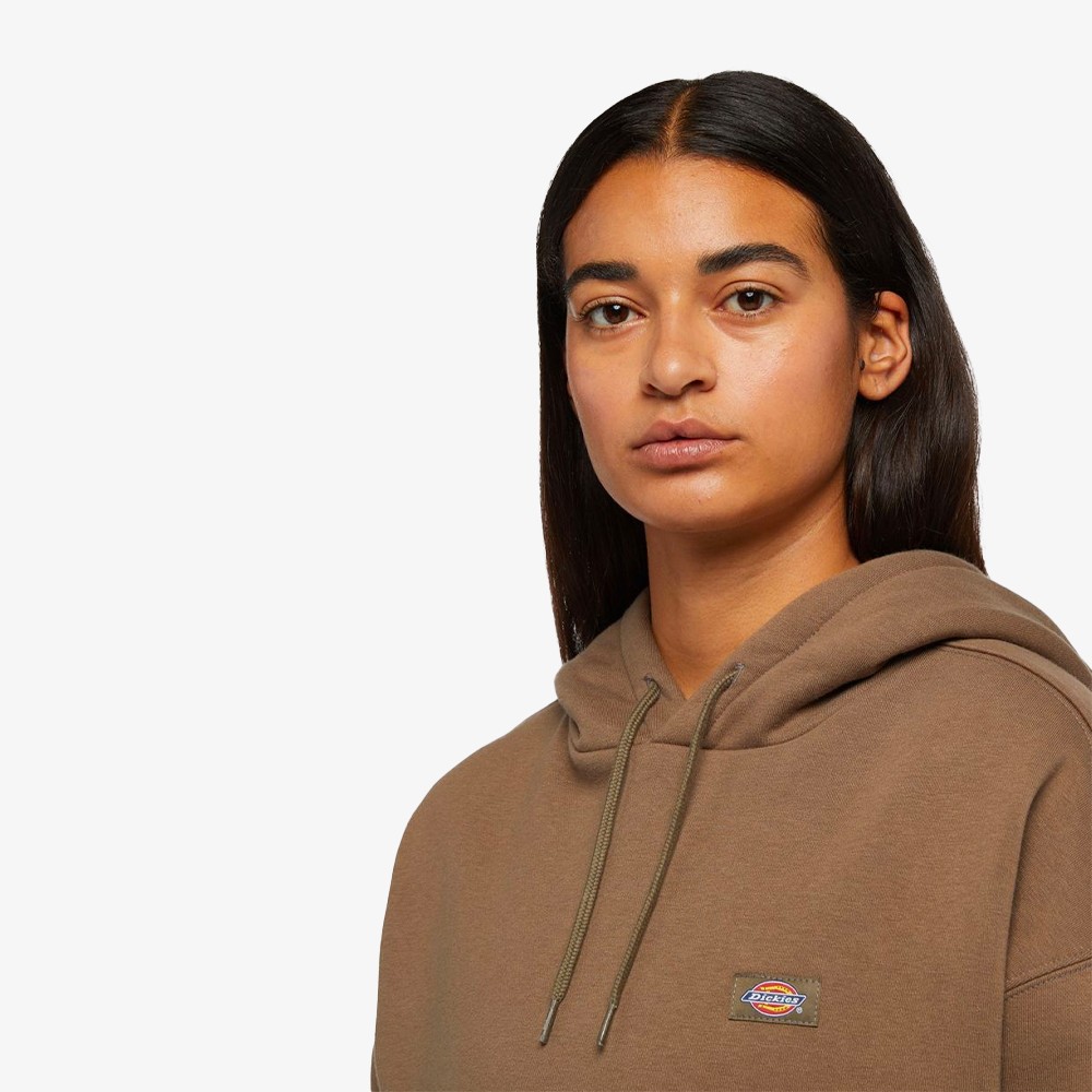 Oakport Cropped Hoodie 'Mushroom'