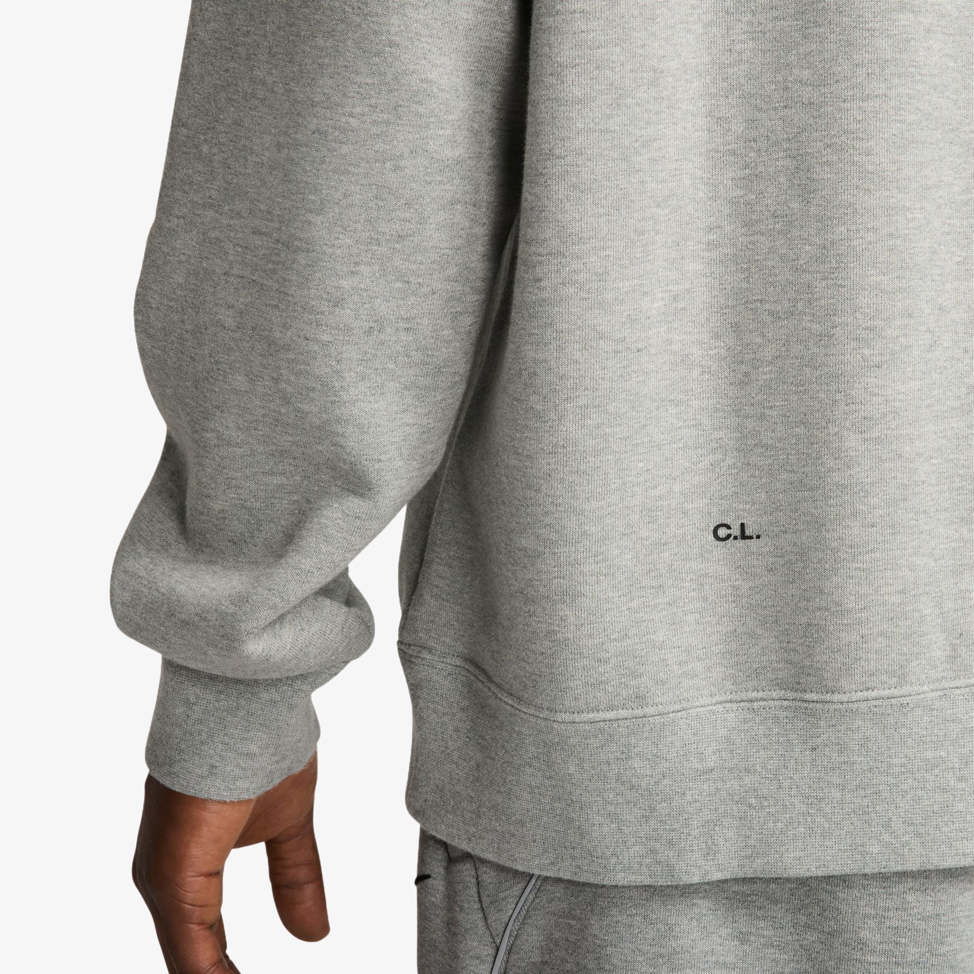 Nike x NOCTA Fleece Crewneck Sweatshirt 'Grey'